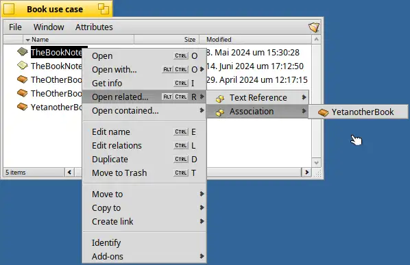 Semantic Links Screenshot