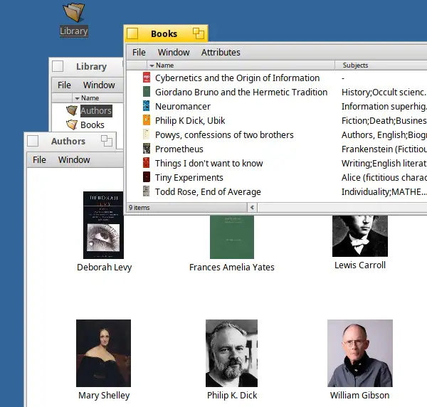 Filesystem Integration Screenshot