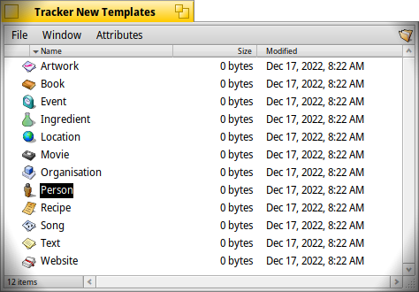 object file types